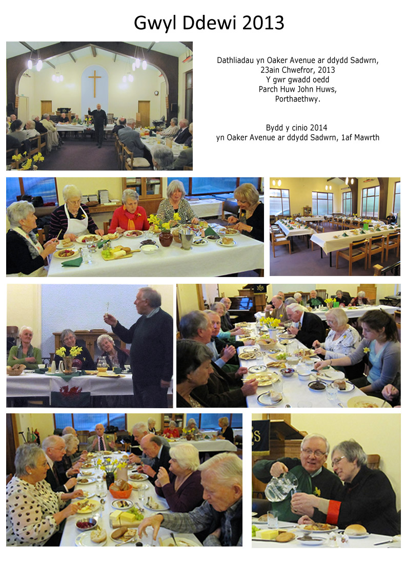 2013 Dinner - Welsh